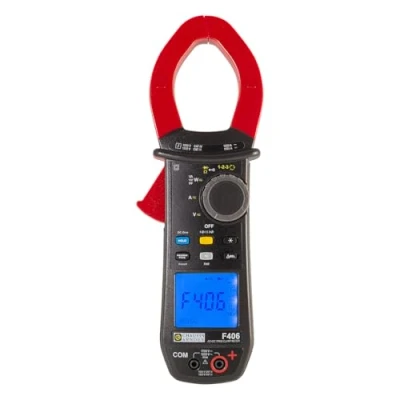 Bild av Chauvin Arnoux F406 strömtång digital stänksäker (IP54) CAT III 1500 V, IV 1000 V an