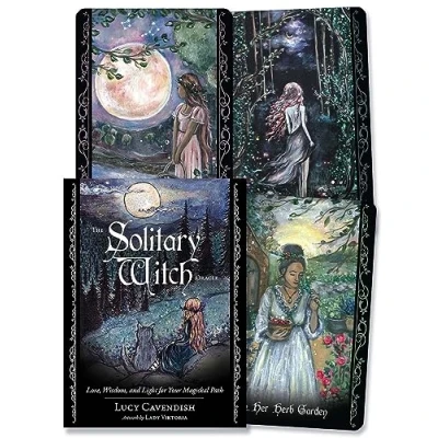 Bild av The Solitary Witch Oracle: Lore, Wisdom, and Light for Your Magickal Path