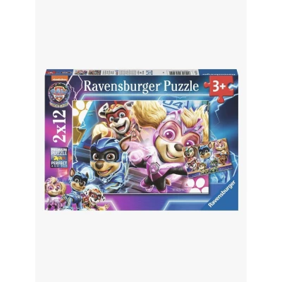 Bild av Ravensburger Paw Patrol The Mighty Movie Pussel 2x12 Bitar