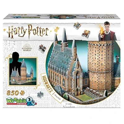 Bild av Wrebbit 3D , Harry Potter Hogwarts Hall Puzzle Ages 14+