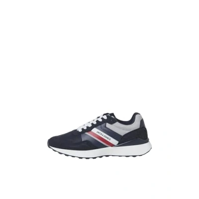 Bild av Jack &amp; Jones Jfwboston Combo Sneakers, Storlek: 40, Navy Skinnimitation/textil