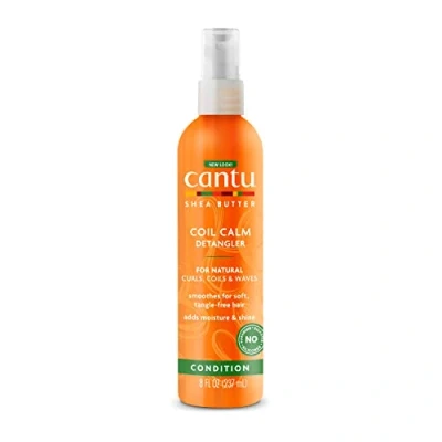 Bild av Cantu Coil Calm Detangler Reder Spray Shea, lockigt hår, 237 ml