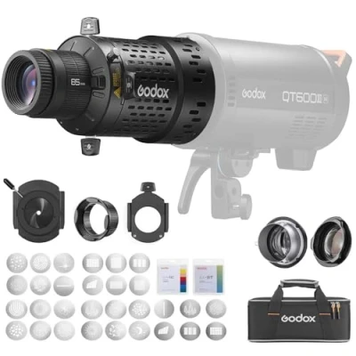 Bild av GODOX BFP blixtljusprojektor, för DP400IIIV DP600IIIV QT400III QT600III SK400II SK400IIV MS300 AD600Pro Strobo ficklampa och montering AD300Pro (BFP KIT2)