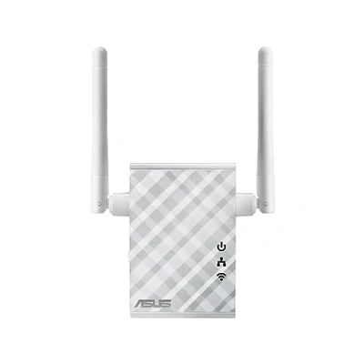 Bild av Asus RP N12 Repeater (Wi Fi 4 N300, WLAN räckviddsförlängning, strömbrytare, 2 externa antenner, appstyrning)