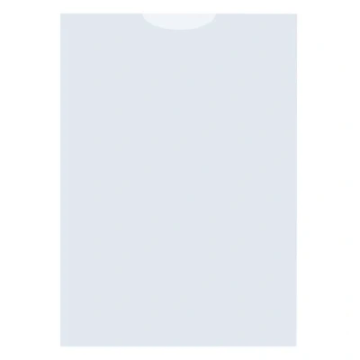 Bild av Aktmapp A6 120my Kangaro transparent 25st