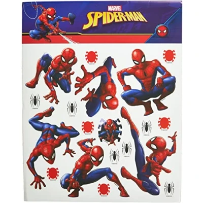 Bild av Marvel Spider Man Barnrum väggklistermärken, väggtatuering pojke dekoration av AG design 30 x cm DKS 1090