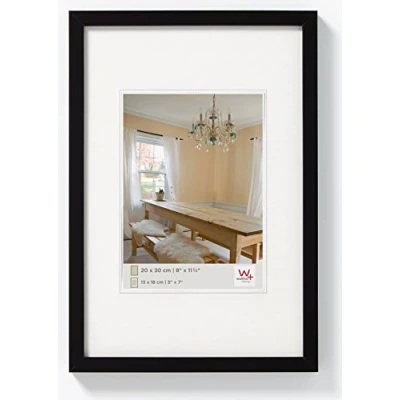 Bild av walther design tavelram svart 30 x 45 cm Peppers Träram BP045B