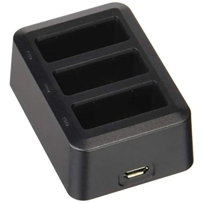 Bild av DJI Tello Part 9 Multiple Battery Charger Compatible with Drive Drone Batteries, Charging Hub, Contains Up To 3 Batteries Simultaneously, Power Supply Not Included