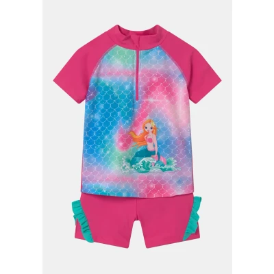 Bild av Playshoes Uvschutz Meerjungfrau SET Baddräkt för barn, Storlek: 122/128, Pink