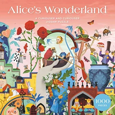 Bild av Laurence King The World of Alice in Wonderland: A Jigsaw Puzzle