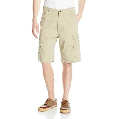 Bild av Wrangler Men&#039;s Big Tall Authentics Premium Cargo Short, Camel, 48