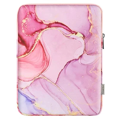 Bild av MoKo 9 11 inch Tablet Sleeve Bag Carrying Case Fits New iPad Pro M4/iPad Air M2 2024, 5/4/3 10.9&quot;/10.5&quot;, M2, 10th 10.9, 9/8th Gen 10.2, Tab S8/S9 11&quot;,Cloudy pink