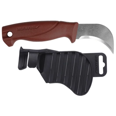 Bild av Morakniv Rouge Morakwahl Mroofing kniv, unisex, vuxna, handtag: Röd, blad: 63 mm, Lame: mm