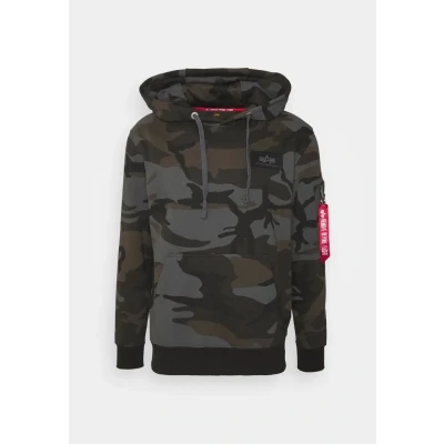Bild av Alpha Industries CAMO Luvtröja, Storlek: Small, Black