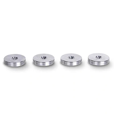 Bild av PrecisionGeek Högtalare spikes dynor, aluminium 20 mm diameter, smal form set med 4 stycken