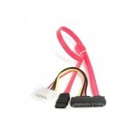 Bild av Gembird CC SATA C1, 0,35 m, 2 x 15 stift, Molex (4 polig), Hankontakt, Rak