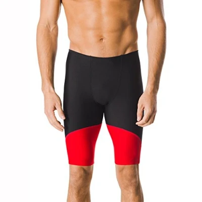 Bild av Speedo herr gnista skarv Jammer baddräkt Black/Red Spark 32