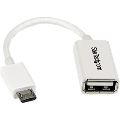 Bild av StarTech.com Micro USB till OTG adapter kontakt/uttag mikro kabel 12,7 cm