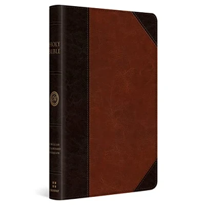 Bild av Thinline Bible ESV Portfolio Design: English Standard Version, Brown/Cordovan, Design, Red Letter, Trutone