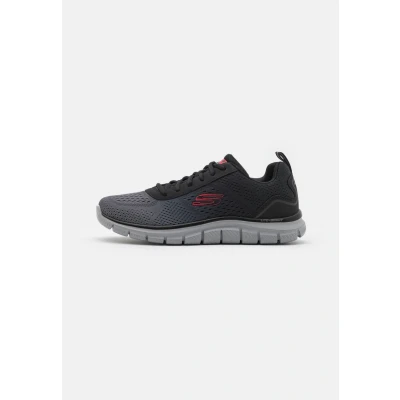 Bild av Skechers Sport Track Sneakers, Storlek: 46, Black/charcoal Polyester