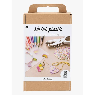 Bild av Creativ Company Krympplast DIY set Örhängen &amp; Halsband