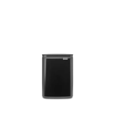 Bild av Brabantia Bo 4 l soptunna Liten och elegant Lättöppnat mjukt stängande lock Hygienisk, platsbesparande Väggmontering För badrum eller sovrum