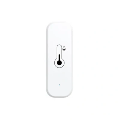 Bild av GERUI WLAN smart termometer hygrometer, digital miniinomhustemperatur och fuktighetssensor, rumstemperatur fuktighetssensor app för växthuskällare, kompatibel Alexa/Google Home/Tuya