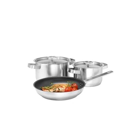 Bild av Electrolux E3SS, Rostfritt stål, 3 styck
