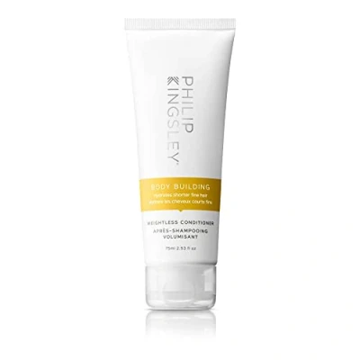 Bild av Philip Kingsley Body Building Viktlös Conditioner Volymkontrollerande balsam för fin, Limp, Flat, Flyaway Short Hydrater, Thickens, Lifts and Adds Volume Shine 75 ml