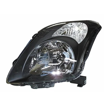 Bild av PRASCO SZ0344813 Phares droit H4 noir sans commande pour correcteur de site projecteur