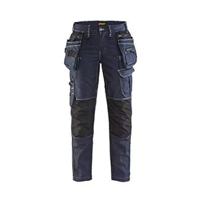 Bild av HANTVERKSBYXA 7990 1141 X1900 STRETCH DAM MARINBLÅ/SVART C36 Beijerbygg Byggmaterial