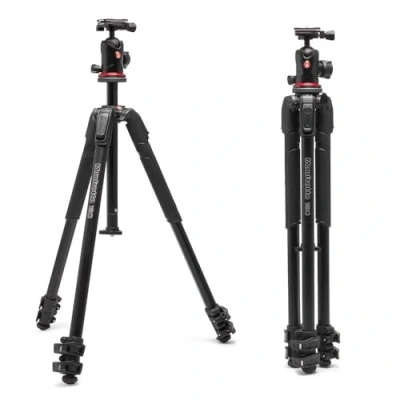 Bild av Manfrotto Tripod Kit Photo MT190X3 + MH496 BHQ6T
