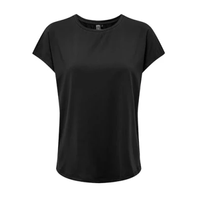 Bild av ONLY Play Onpmila ON Loose BAT Train TEE Tshirt till träning, Storlek: XS, Black