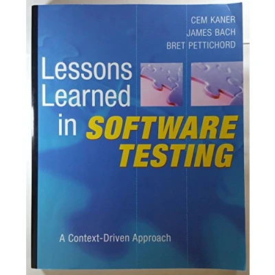 Bild av Lessons Learned in Software Testing: A Context Driven Approach