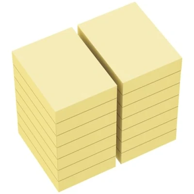 Bild av ZCZN självhäftande blad 51 x 38 mm, anteckningar på 1 400 ark, 100 ark per block lämpliga för anteckningar, meddelanden, retur 14