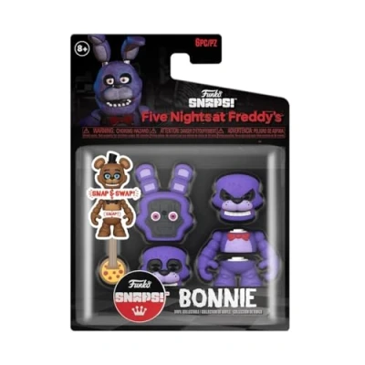 Bild av Funko Fem Nätter Hos Freddy (FNAF) Snap: Bonnie the Rabbit Vinylfigur för samlare Presentidé Officiell Merchandise Leksaker pojkar, flickor, barn och vuxna