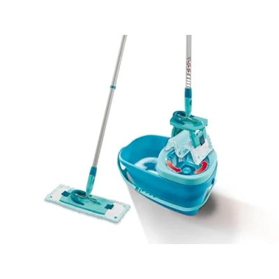 Bild av Leifheit Clean Twist M Ergo scopa lavapavimenti, Set lava pavimenti e secchio, Panno con meccanismo di rotazione tecnologia centrifuga