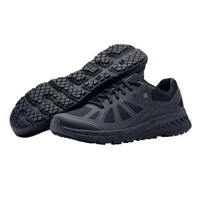 Bild av Shoes for Crews 22782 40/6.5 Style Endurance II halkfria skor för män, storlek 6,5, svart EN säkerhetscertifierad, 40 EU