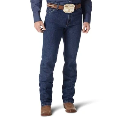 Bild av Wrangler Cowboy Cut Jeans för män, herrar, premium prestanda, avancerad komfort, normal passform, 30W / 32L