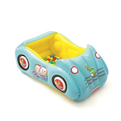 Bild av Bestway Fisher Price aufblasbarer Sportwagen, Bällebad mit 25 Spielbällen, 119 x 79 51 cm