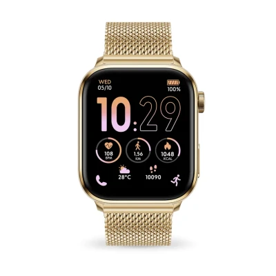 Bild av Ice Watch Milanese Amoled Smartwatch, Storlek: One Size, Goldcoloured