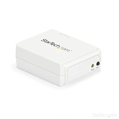 Bild av StarTech.com 1 port USB WLAN 802.11 b/g/n printserver med 10/100 Mb/s Ethernet anslutning trådlös N skrivarserver/skrivarserver