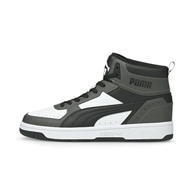 Bild av Puma Unisex Rebound Joy Sneaker, Grå Mörk skugga svart vit 45 EU