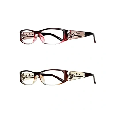 Bild av EYEBOGO Kaylee Snygga Läsglasögon för Kvinnor (2 Pack, 4.00)
