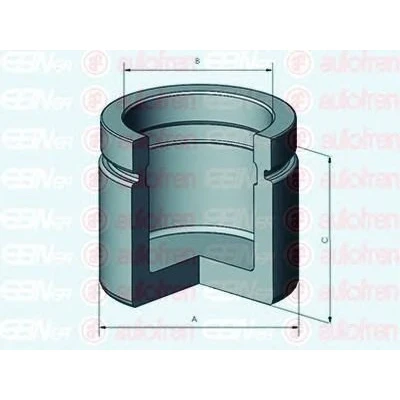 Bild av AUTOFREN SEINSA D025327 Piston, étrier de frein 60 Essieu avant ATE OPEL: Vectra C CC, SAAB: 9 3 Berline