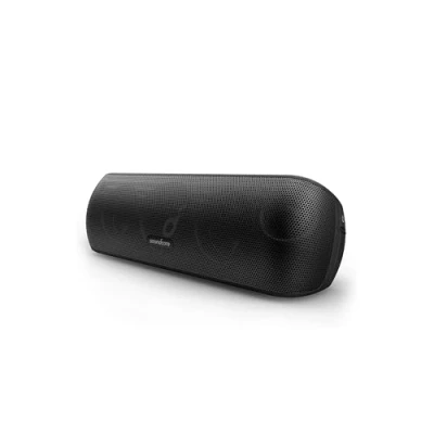 Bild av Soundcore Motion+ Bluetooth högtalare med Hi Res 30W ljud, intensiv bas, trådlös Fi app, USB C anslutning, flexibel EQ, 12 timmars batteritid, IPX7 vattenskydd (svart)