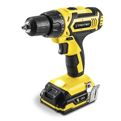 Bild av TROTEC Sladdlös skruvdragare PSCS 1120 V motor med 2 växlad växellåda, multibatteri 20 V, Ah, 35 Nm, 1 timmes laddningstid, elektrisk, LED ljus