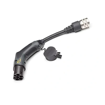 Bild av Juice Connector, Typ 2 adapter för Elfordon, Laddningslösning med Automatisk Justering, Kompatibel Booster Bärbar Mobil Wallbox