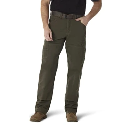 Bild av Wrangler Riggs Workwear Ripstop Ranger Pantriggs Rangerrangerrangerslang Man, Loden, 34W / 32L
