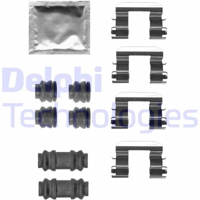 Bild av Tillbehörssats, skivbromsbelägg DELPHI LX0680